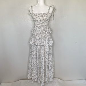 House of Harlow 1960 Floral Tiered Dress